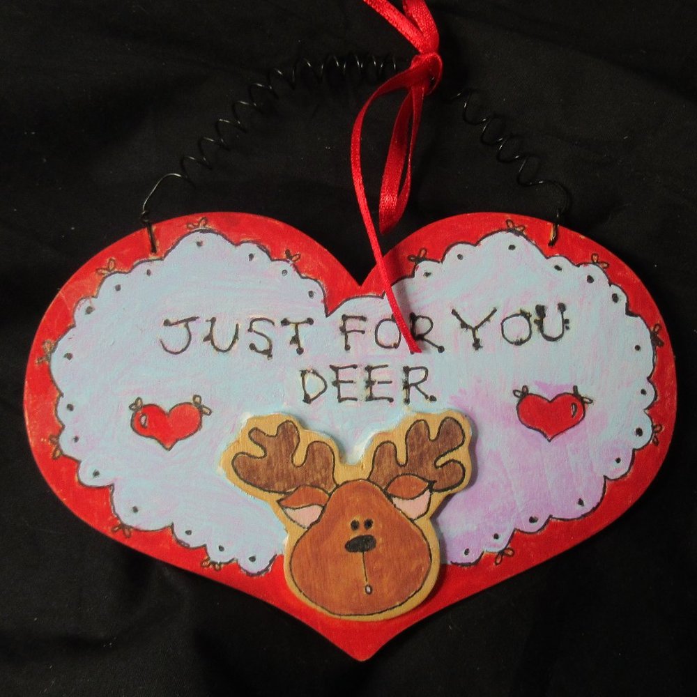 NWT Just for you deer small sign